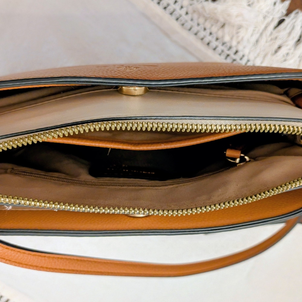Nanette Lepore Tan and Cream Women's Bag - Picture 4 of 11